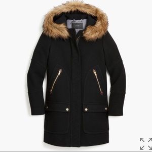 J. Crew Italian Wool Parka